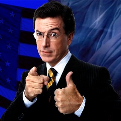 Quem faria lado Stephen Colbert com?